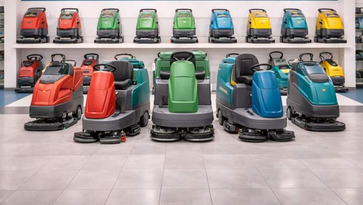 Machine dédiée au lavage de sol